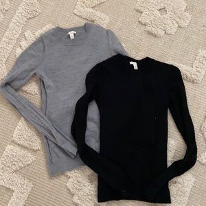 Lot of merino wool sweaters small tall (fits like xs) Gap NWOT